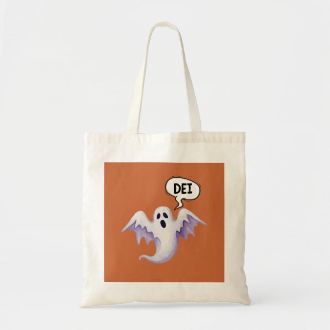 Scary Halloween ghost - DEI  Tote Bag (Front)