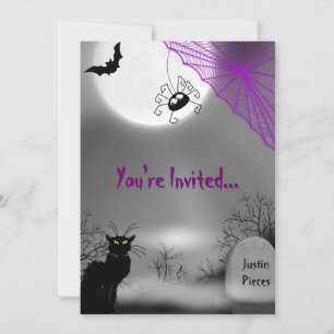 Scary Halloween Invitation