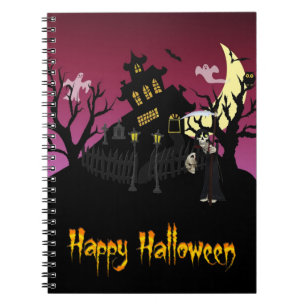 Scary Halloween Notebook