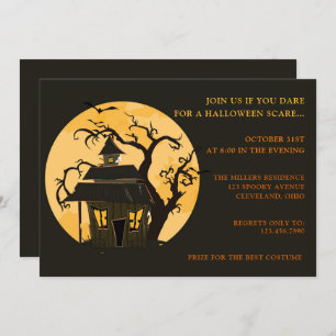 Scary Halloween Party Invitation