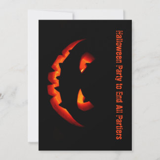 Scary Halloween Party Invitation