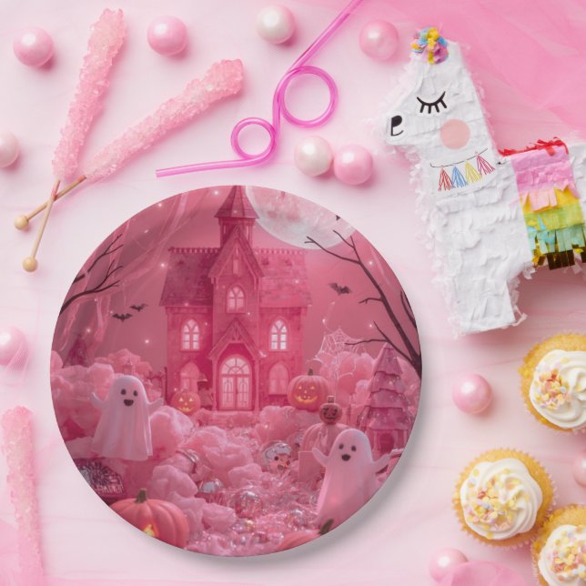 Scary Halloween Party Plates – Spooky Paper Tablew (Party)