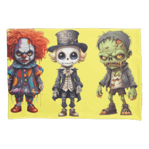 Scary Halloween Pillowcase