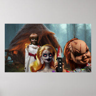Scary Halloween. Poster