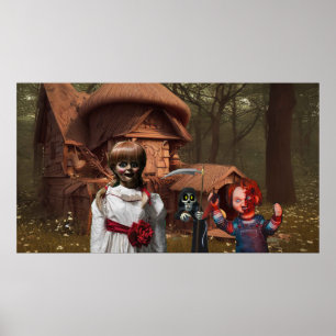 Scary Halloween. Poster