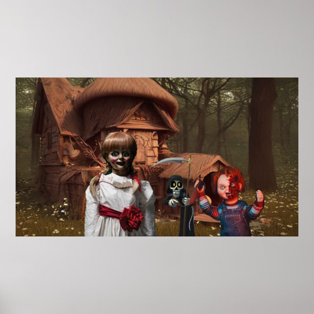 Scary Halloween. Poster (Front)