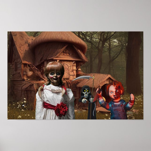 Scary Halloween. Poster (Front)