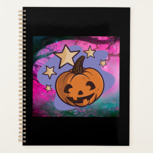 scary halloween pumpkin planner