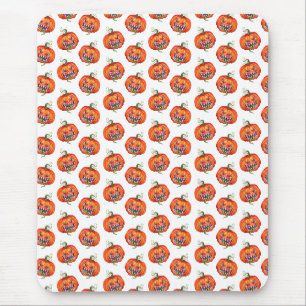 Scary Halloween pumpkin Tank Top Mouse Mat