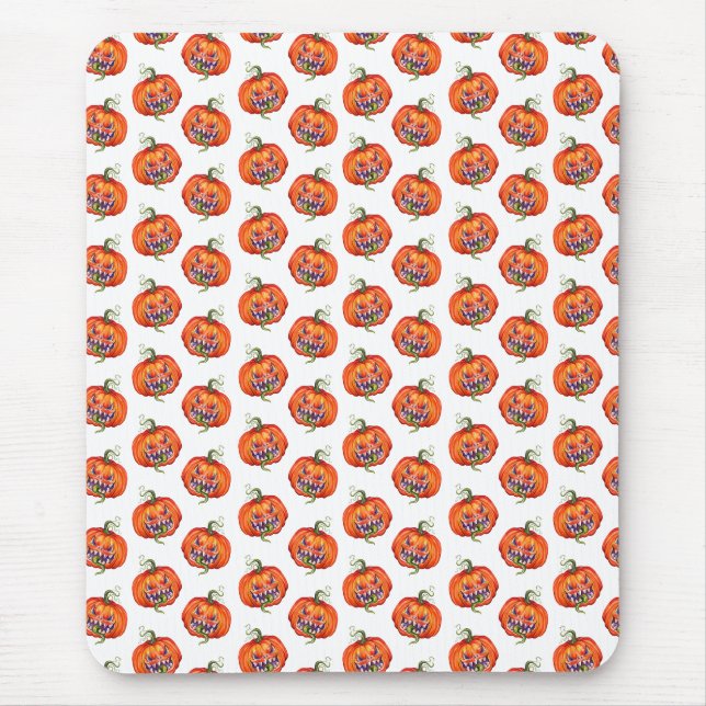 Scary Halloween pumpkin  Tank Top Mouse Mat (Front)