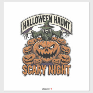 Scary Halloween Pumpkins Vintage Engraving Shirt A