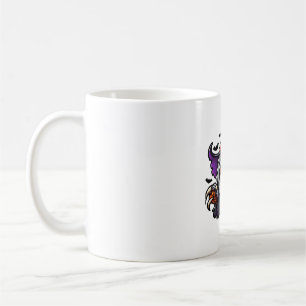 Scary Halloween Sloth Witch Hat Costume Spooky Sea Coffee Mug