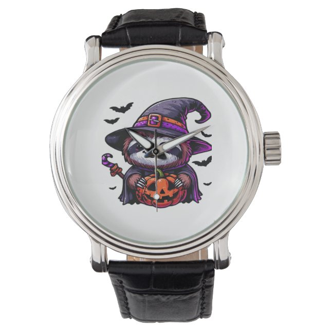 Scary Halloween Sloth Witch Hat Costume Spooky Sea Watch (Front)