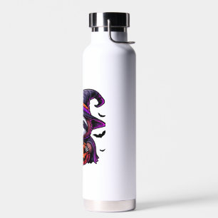 Scary Halloween Sloth Witch Hat Costume Spooky Sea Water Bottle
