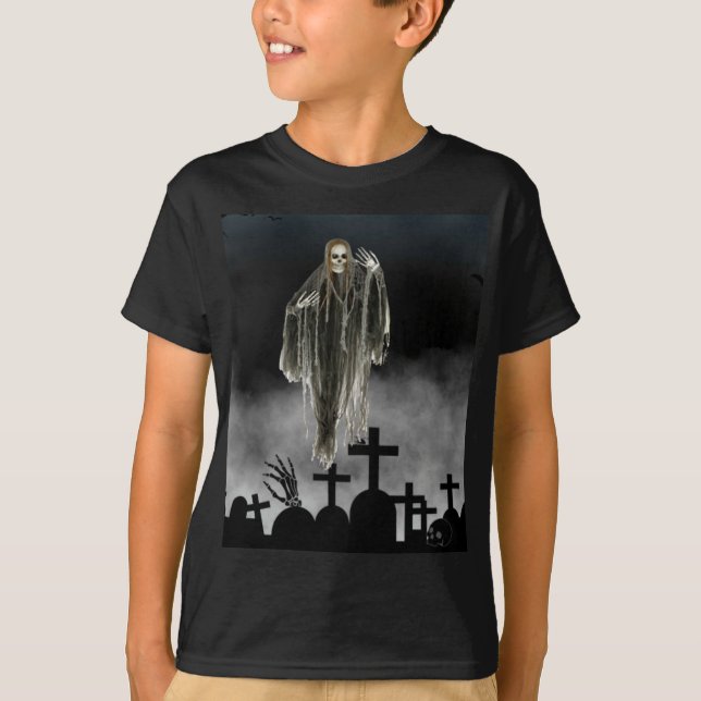 Scary Halloween. T-Shirt (Front)