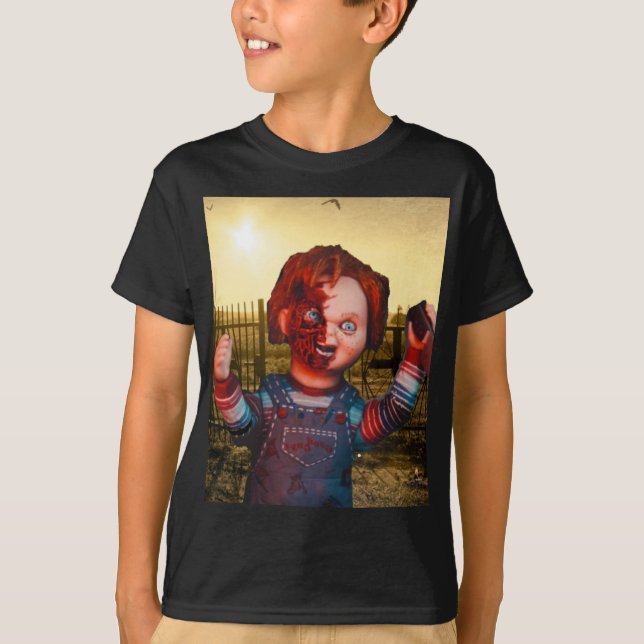 Scary Halloween. T-Shirt (Front)