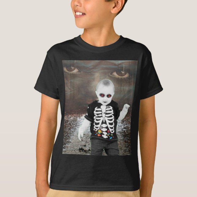 Scary Halloween. T-Shirt (Front)