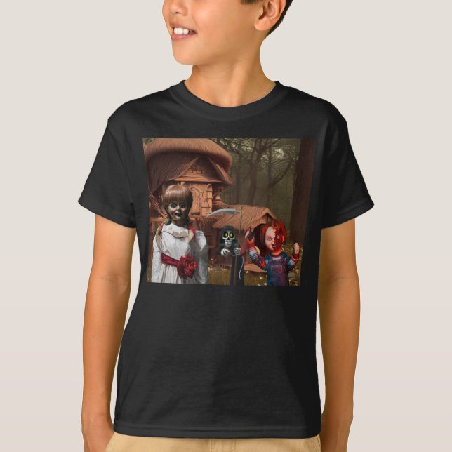 Scary Halloween. T-Shirt (Front)