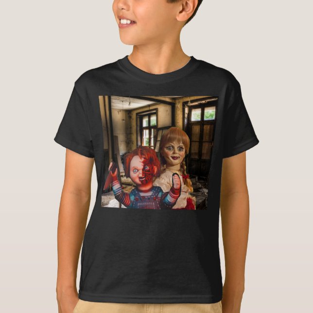 Scary Halloween. T-Shirt (Front)