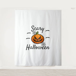 Scary Halloween Tapestry