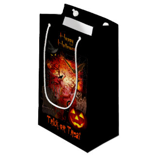 Scary Halloween Trick or Treat Gift Bag