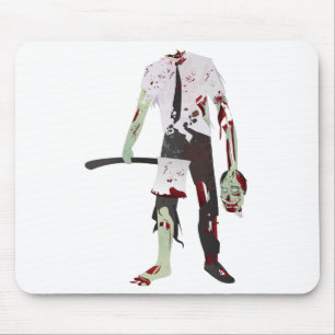 scary halloween zombie mouse mat