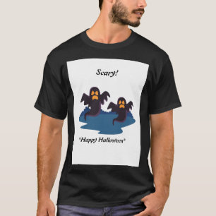 Scary Happy Halloween XL Size Clothing Men's-Tops T-Shirt