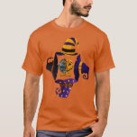 Scary Hats Pumpkin T-Shirt<br><div class="desc">Scary Hats Pumpkin .Funny,  Family,  Sports,  Music,  Education,  Animals,  Jobs,  Names,  Graphic,  Tees Shirt,  Funny Sayings,  Vintage,  Holidays,  Gifts,  party,  souvenir,  pride,  vacation,  clothing outfit apparel gift for Father's Day,  Christmas,  Birthday,  Mother's Day,  Anniversary,  Graduation,  Halloween,  4th of July,  Retirement,  St. Patrick's Day,  Thanksgiving.</div>