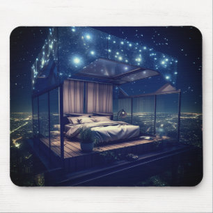 Scary High Bed Mouse Mat