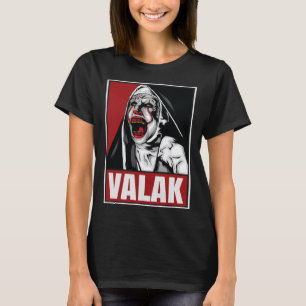 Scary Horror Valak Nun Halloween Conjuring Costume T-Shirt