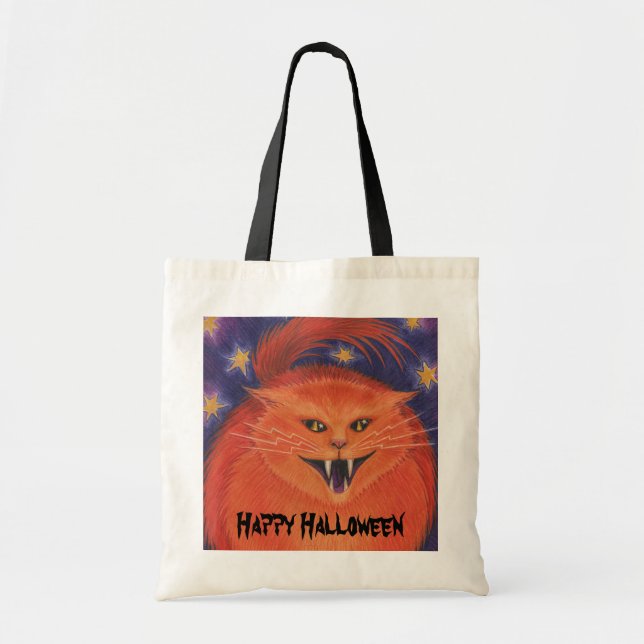 Scary Jack 'Happy Halloween' bag (Front)