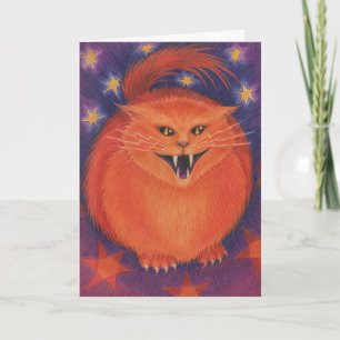 Scary Jack 'Happy Halloween' greetings card