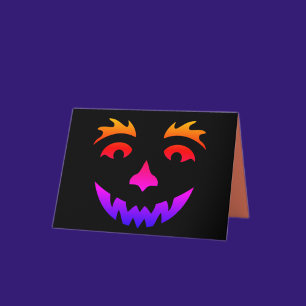Scary Jack O’Latern Card