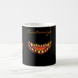 Scary Jack o'lantern Thunder_Cove Coffee Mug