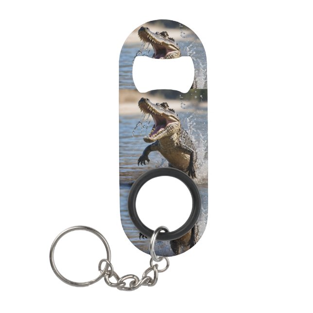 Scary Jaws: Australian Crocodile Leaping (Front)