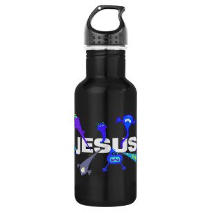 Scary Jesus Nights 532 Ml Water Bottle