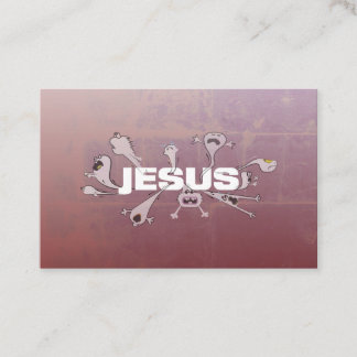 Scary Jesus Scripture Cards