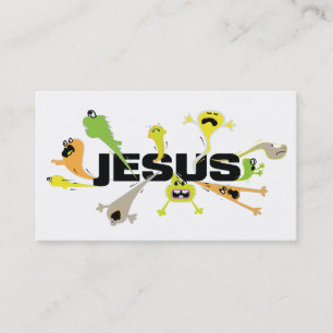 Scary Jesus Scripture Cards