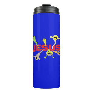 Scary Jesus Thermal Tumbler