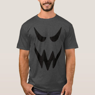 Scary Last Minute Ghost Face Costume for Halloween T-Shirt