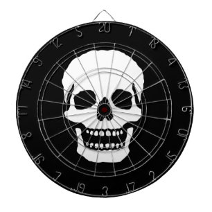 Scary Laughing Skull Dartboard