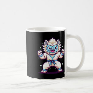 Scary Martial Arts Fighter Karate Boxer Comt Kung  Coffee Mug