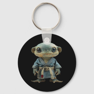 Scary Martial Arts Fighter Karate Boxer Comt Kung Key Ring