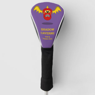 Scary Monster Halloween Golf Club Cover