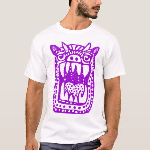 Scary Monster - Purple T-Shirt