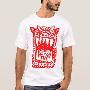 Scary Monster - Red T-Shirt