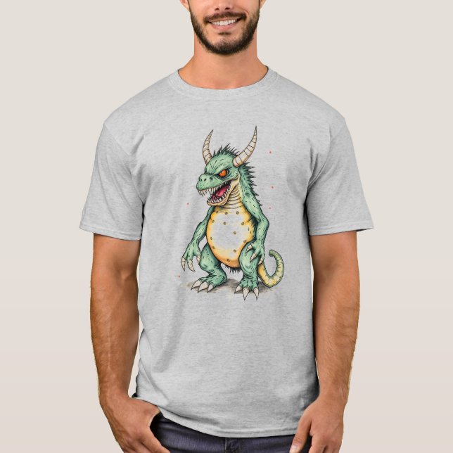 Scary  Monster T-Shirt (Front)