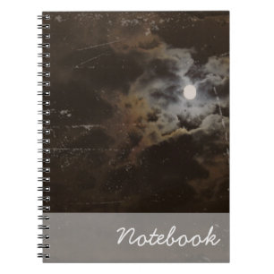 Scary moon Notebook