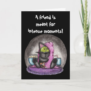 Scary Movie -Cat and Mouse Thank You Card