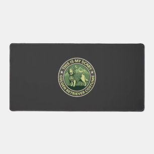 Scary Night Raven Apple Spooky Haunted Castle Hall Desk Mat